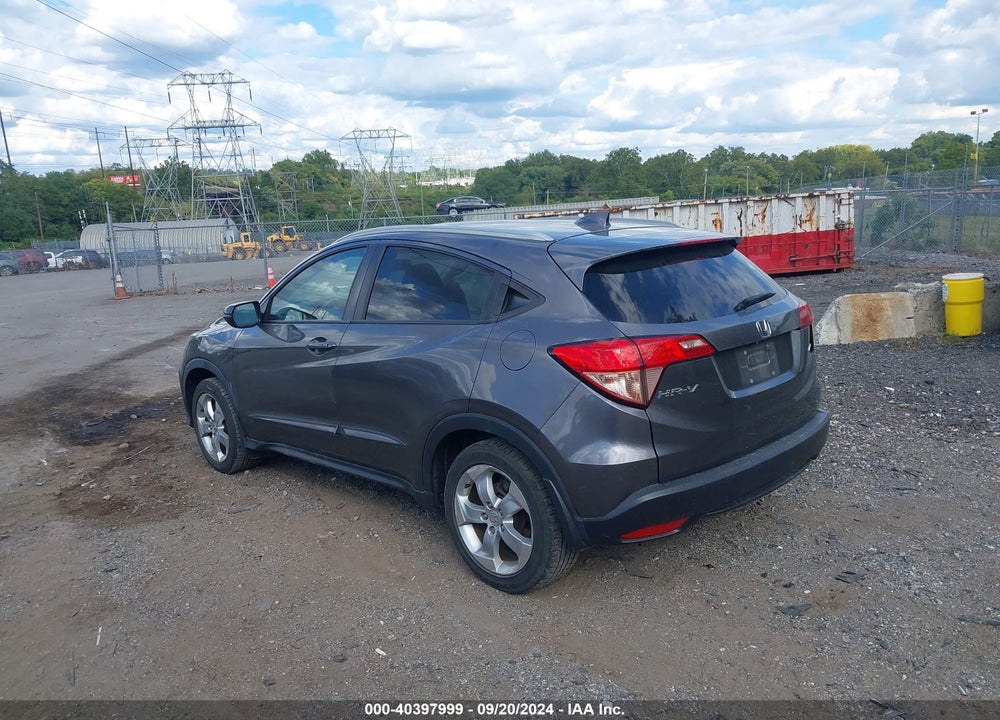 2016 HONDA HR-V EX-L VIN: 3CZRU6H7XGM701548