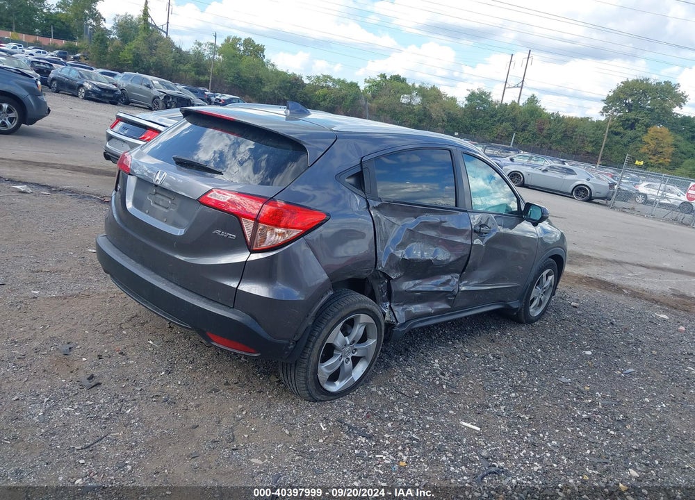 2016 HONDA HR-V EX-L VIN: 3CZRU6H7XGM701548