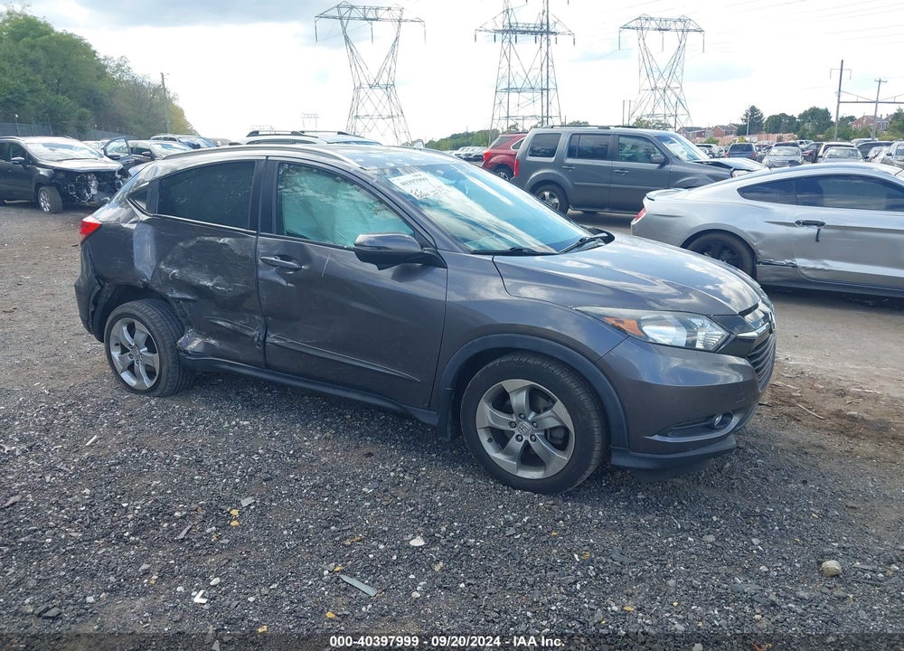 2016 HONDA HR-V EX-L VIN: 3CZRU6H7XGM701548