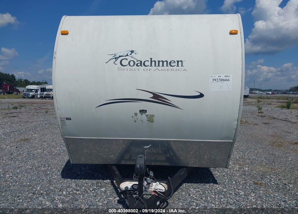 2009 COACHMEN SPIRIT OF AMERICA VIN: 1TC2B150491502619