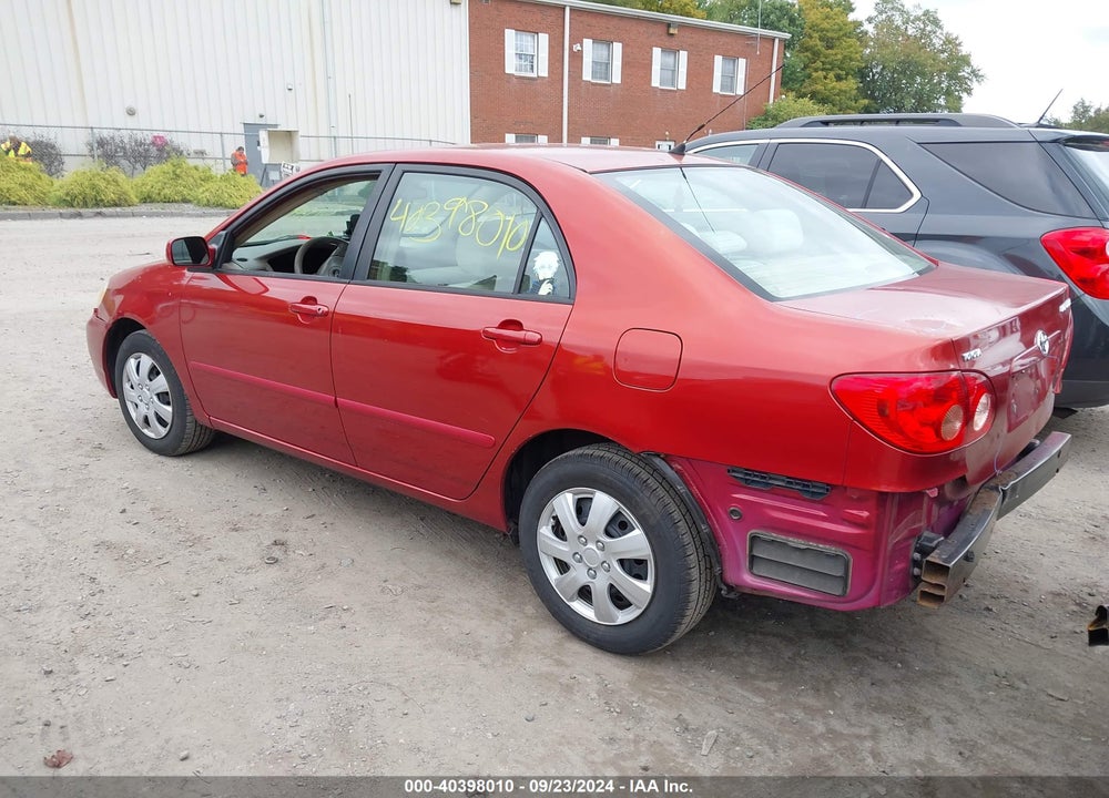 2007 TOYOTA COROLLA LE VIN: 2T1BR32EX7C813063