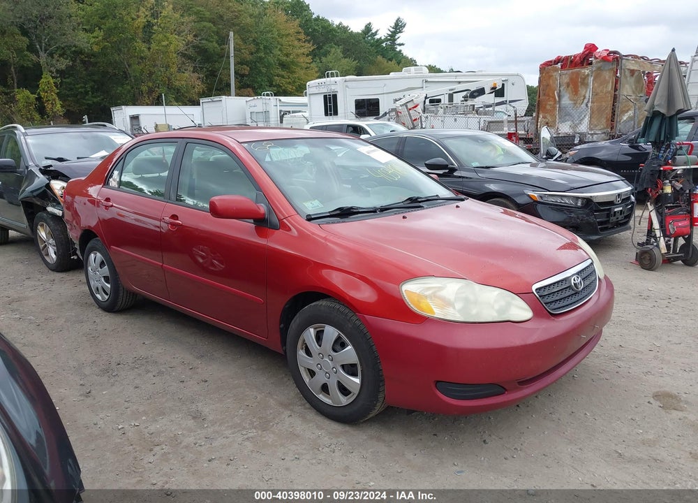 2007 TOYOTA COROLLA LE VIN: 2T1BR32EX7C813063