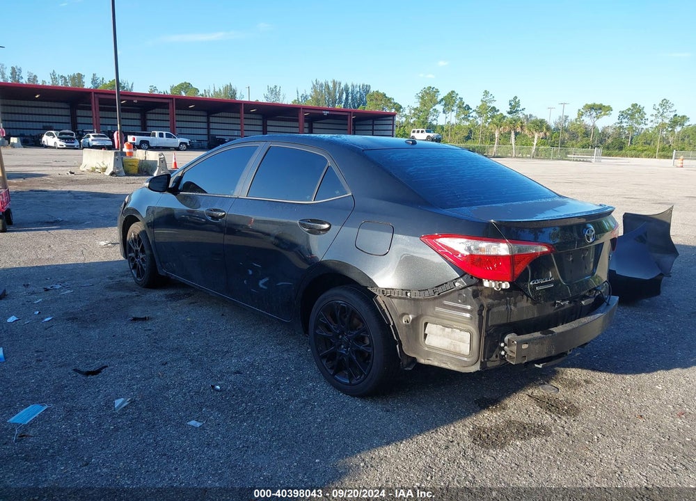 2016 TOYOTA COROLLA S W/SPECIAL EDITION PKG VIN: 2T1BURHE8GC496019
