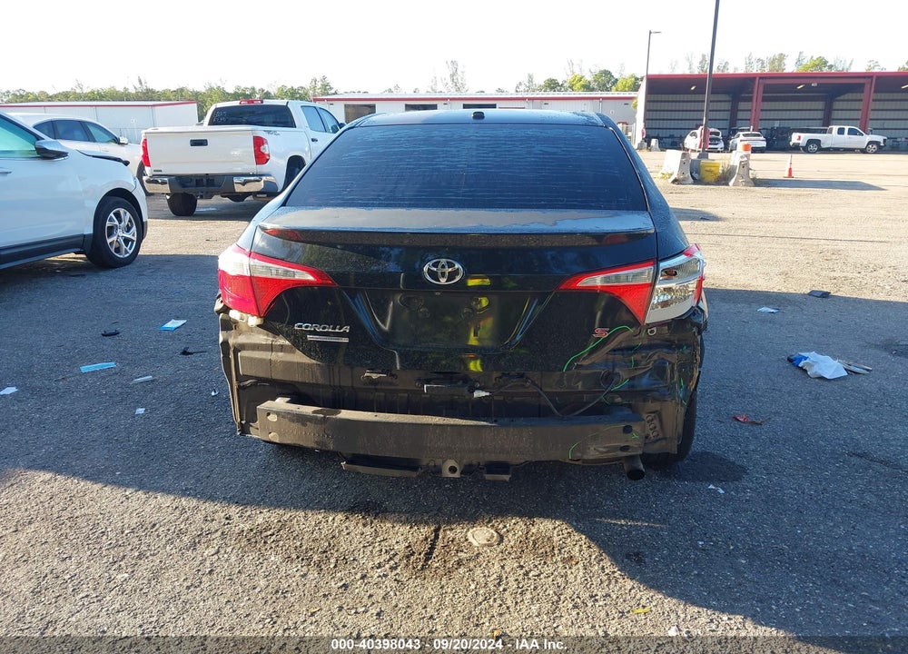 2016 TOYOTA COROLLA S W/SPECIAL EDITION PKG VIN: 2T1BURHE8GC496019