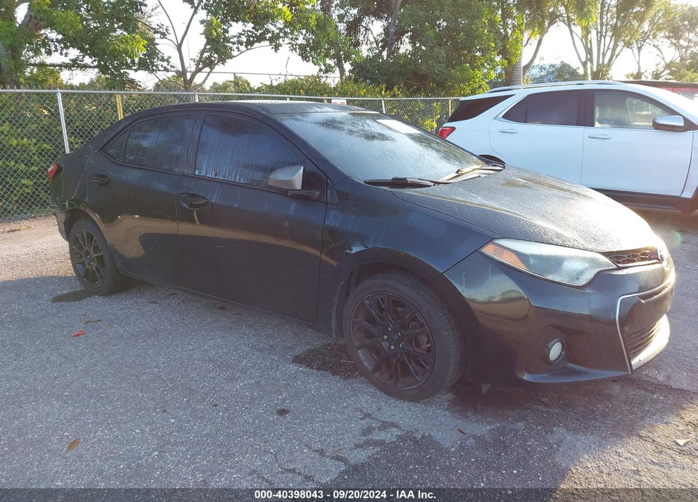 2016 TOYOTA COROLLA S W/SPECIAL EDITION PKG VIN: 2T1BURHE8GC496019