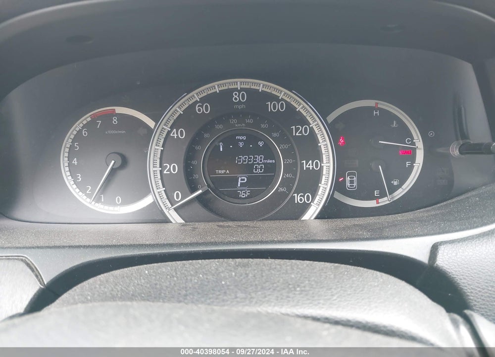2013 HONDA ACCORD EX-L VIN: 1HGCR2F81DA161356
