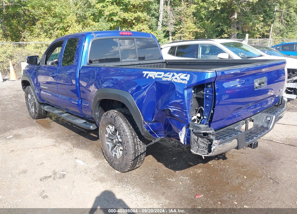 2022 TOYOTA TACOMA TRD OFF ROAD VIN: 3TYSZ5AN3NT075287