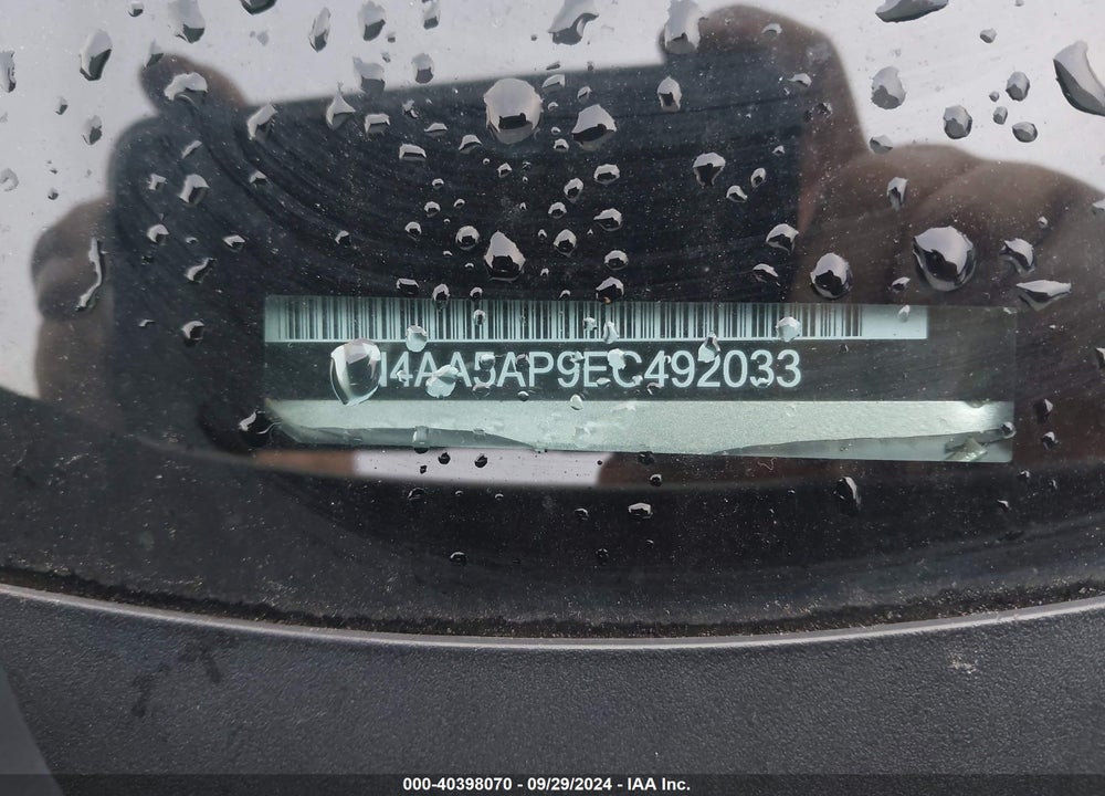 2014 NISSAN MAXIMA 3.5 S VIN: 1N4AA5AP9EC492033