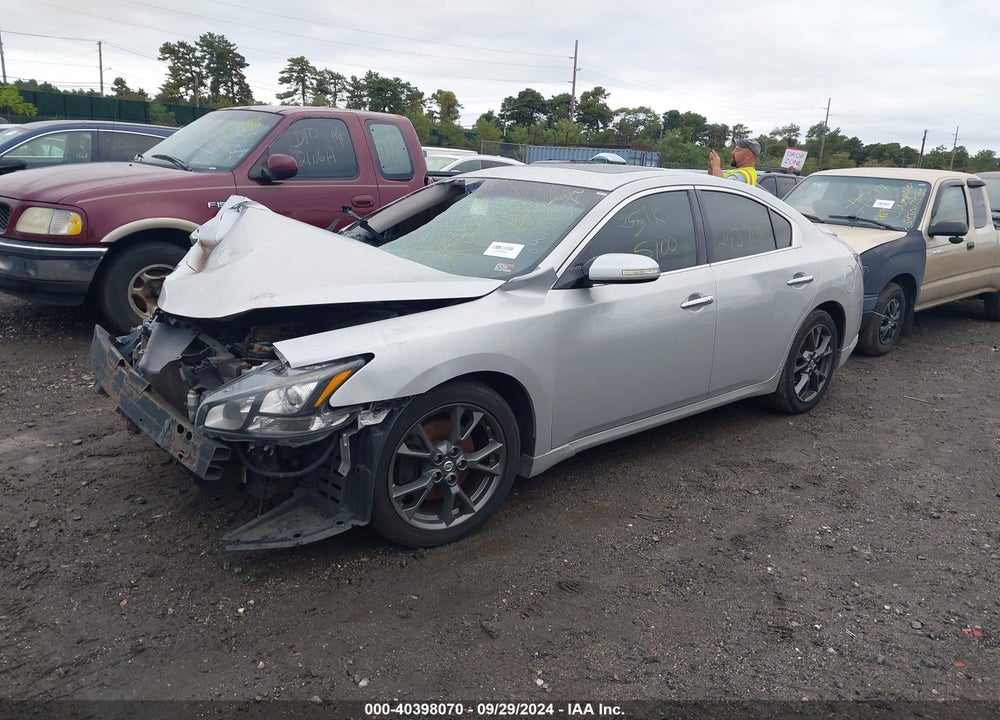 2014 NISSAN MAXIMA 3.5 S VIN: 1N4AA5AP9EC492033