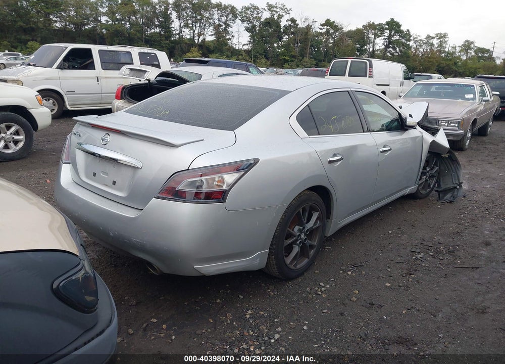 2014 NISSAN MAXIMA 3.5 S VIN: 1N4AA5AP9EC492033