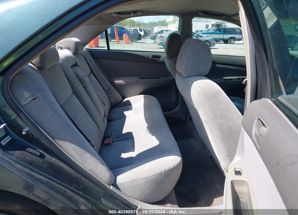 2002 TOYOTA CAMRY LE VIN: 4T1BE32K72U554329