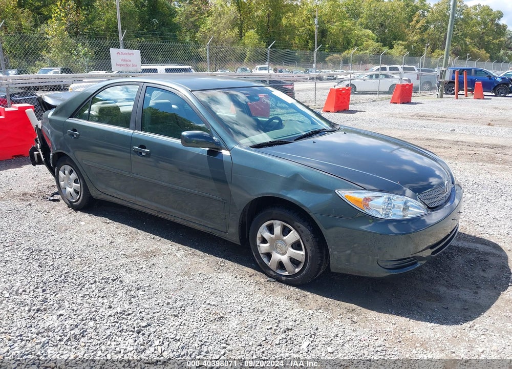 2002 TOYOTA CAMRY LE VIN: 4T1BE32K72U554329