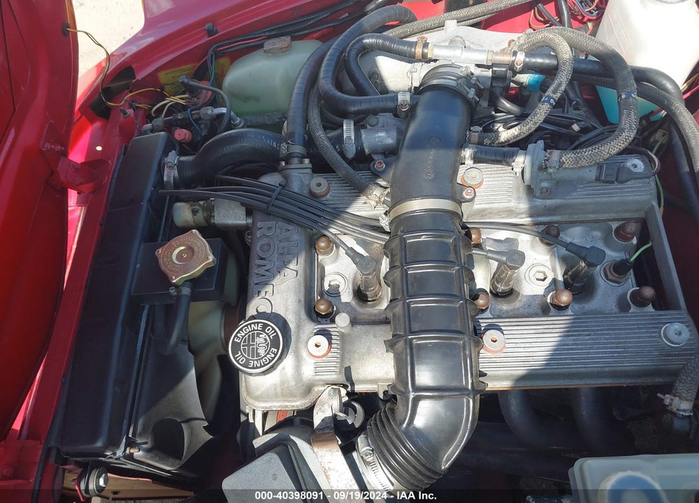 1989 ALFA ROMEO SPIDER VELOCE VIN: ZARBA5586K1066203