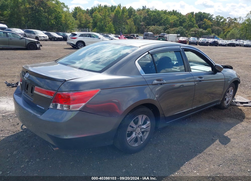 2012 HONDA ACCORD 2.4 SE VIN: 1HGCP2F66CA187907