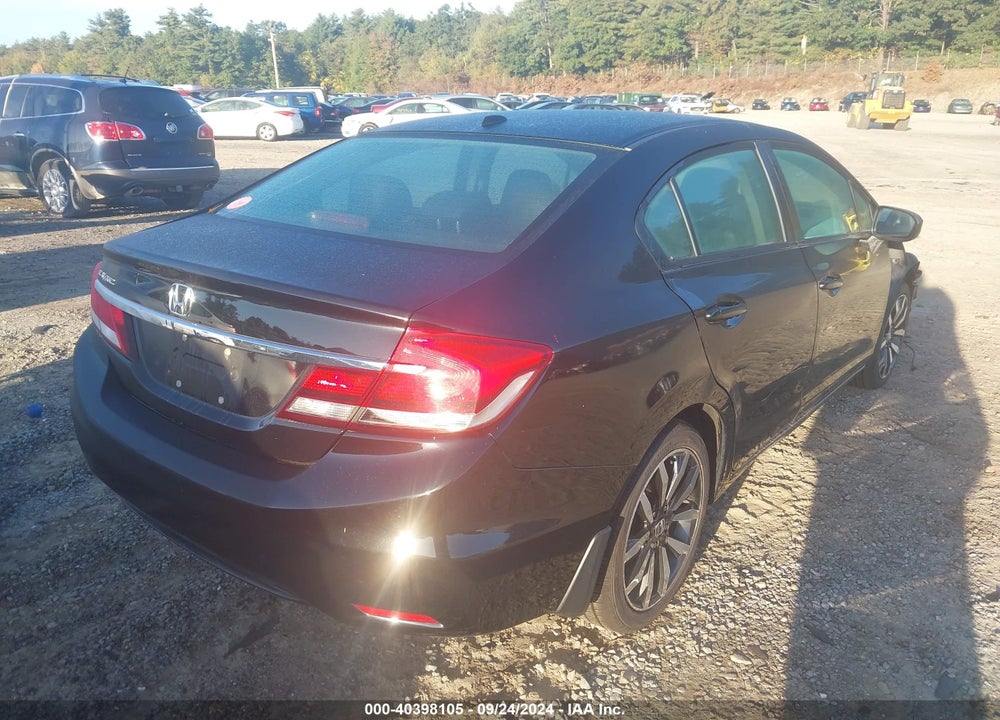 2014 HONDA CIVIC EX-L VIN: 2HGFB2F93EH504990