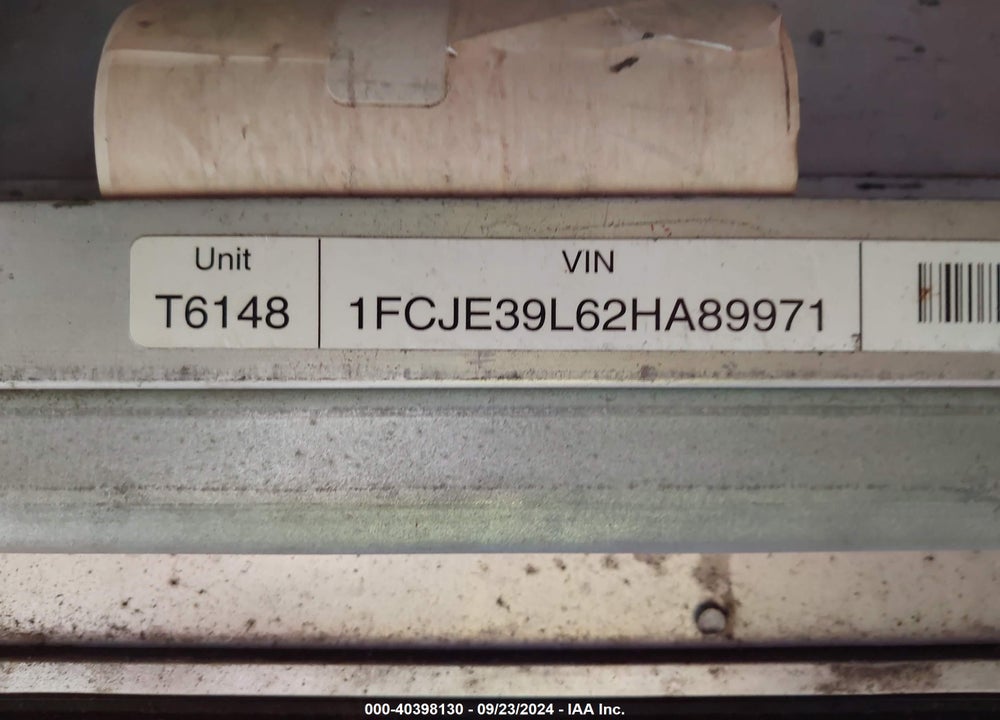 2002 FORD E-350 STRIPPED VIN: 1FCJE39L62HA89971