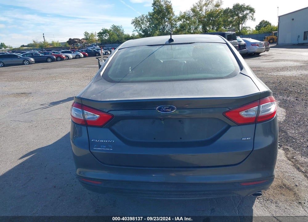 2015 FORD FUSION SE VIN: 1FA6P0H78F5112747