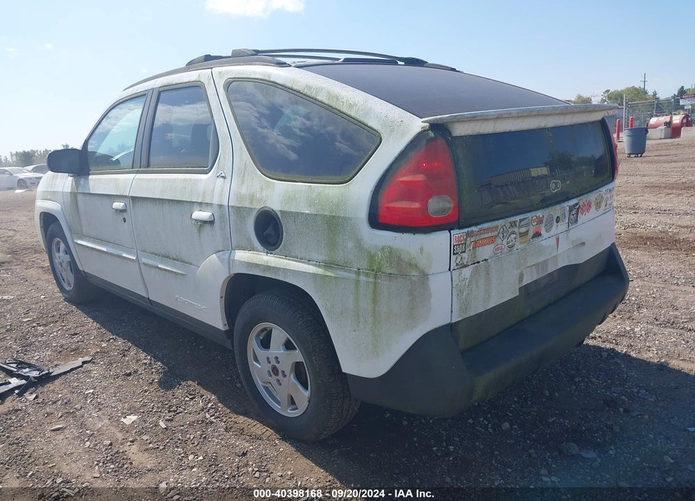 2002 PONTIAC AZTEK VIN: 3G7DA03E02S594959