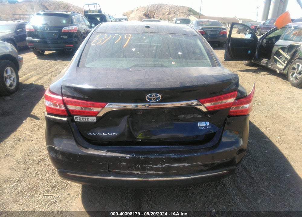 2014 TOYOTA AVALON HYBRID XLE TOURING VIN: 4T1BD1EB6EU025493