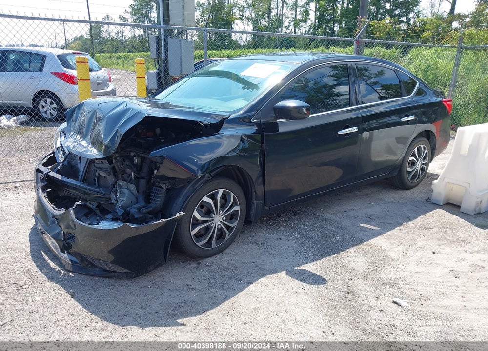 2017 NISSAN SENTRA SV VIN: 3N1AB7AP9HY280637