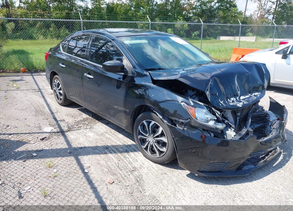 2017 NISSAN SENTRA SV VIN: 3N1AB7AP9HY280637