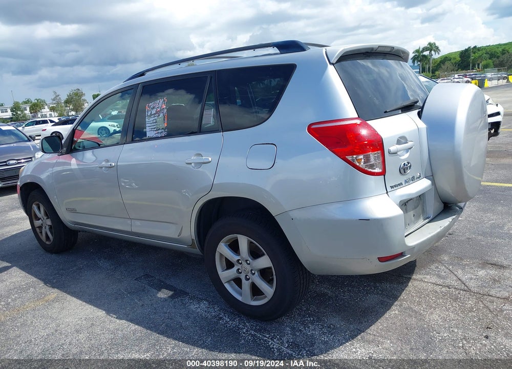 2008 TOYOTA RAV4 LIMITED VIN: JTMBD31V686056459