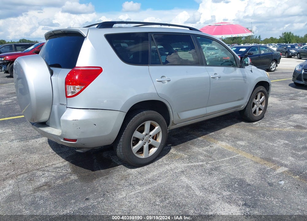 2008 TOYOTA RAV4 LIMITED VIN: JTMBD31V686056459