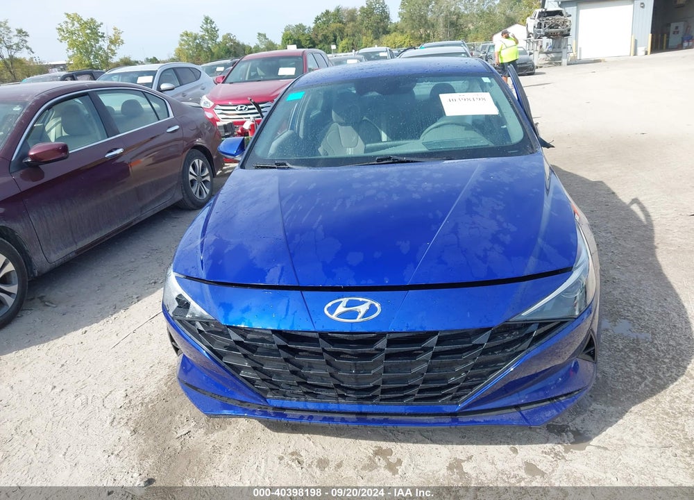 2021 HYUNDAI ELANTRA SEL VIN: KMHLM4AG3MU128151