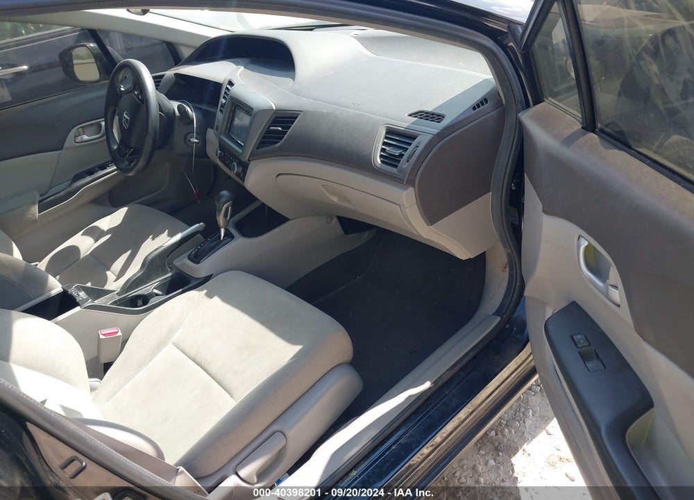 2012 HONDA CIVIC LX VIN: 19XFB2F55CE084038