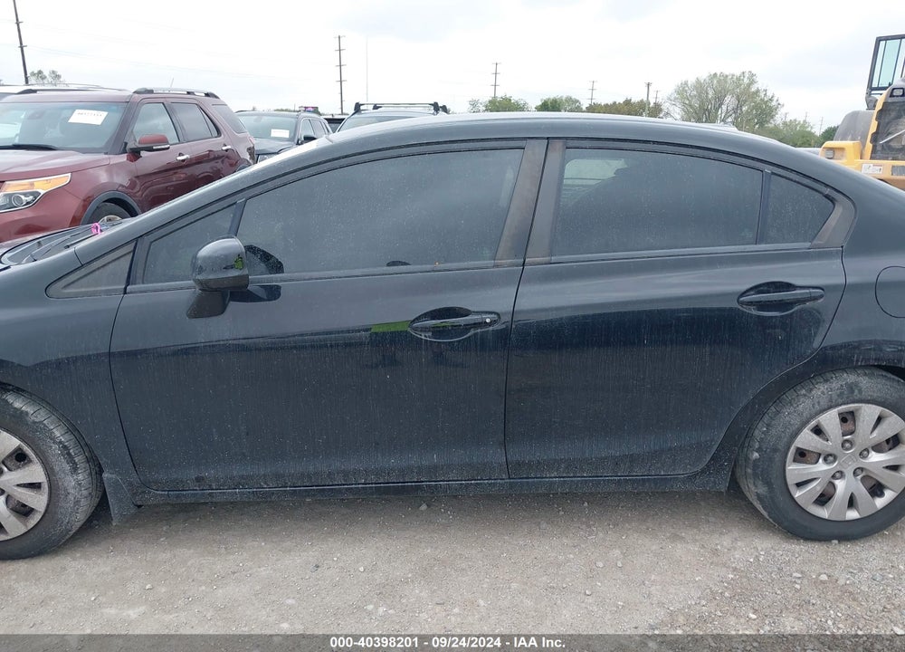 2012 HONDA CIVIC LX VIN: 19XFB2F55CE084038
