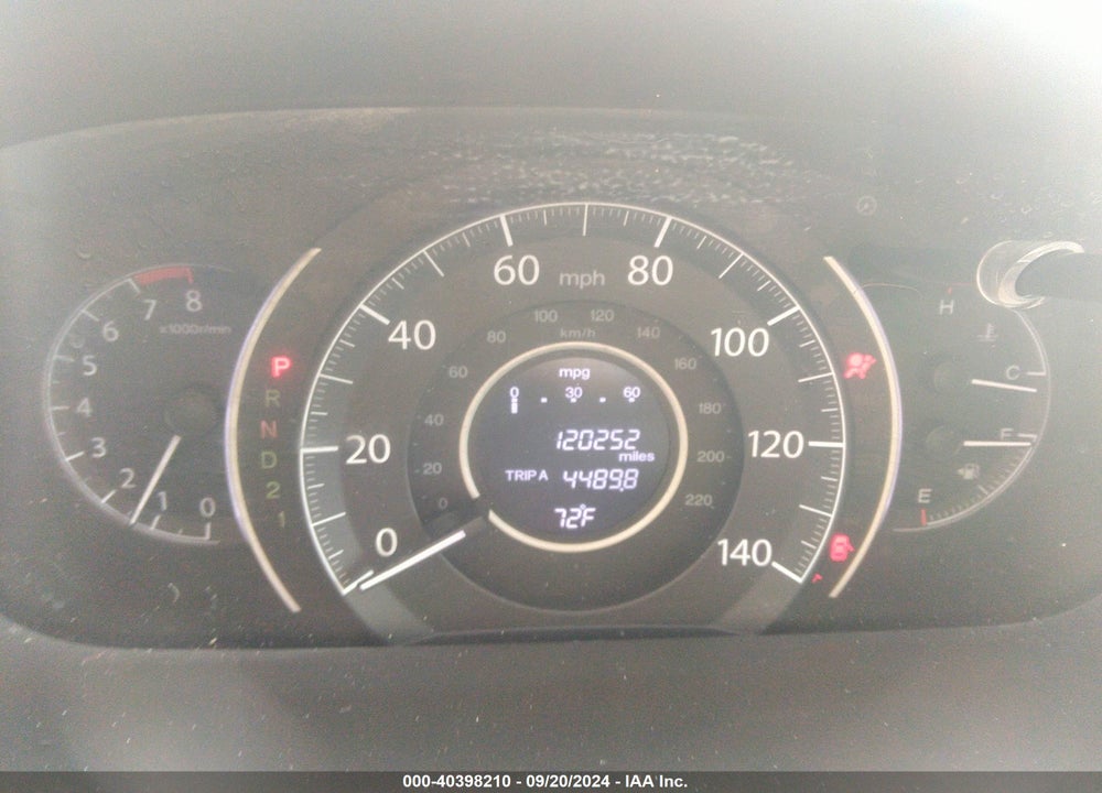 2014 HONDA CR-V EX-L VIN: 2HKRM4H72EH717580