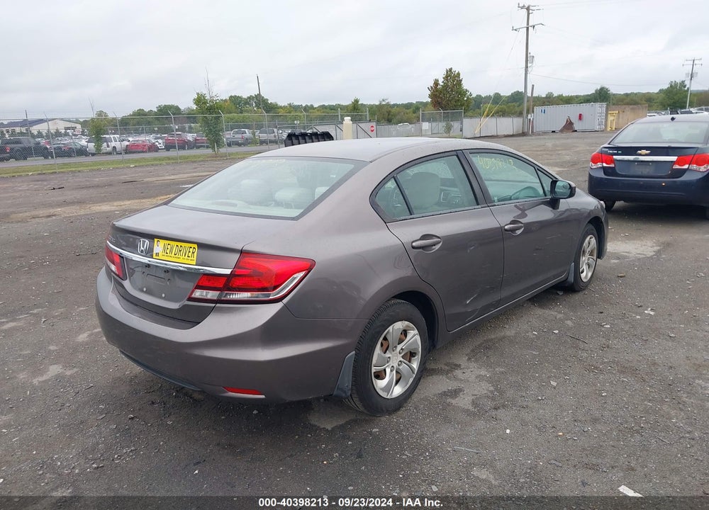2015 HONDA CIVIC LX VIN: 19XFB2F53FE076993