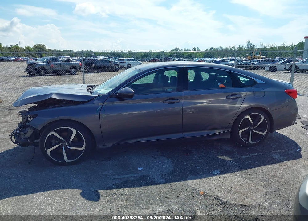 2019 HONDA ACCORD SPORT VIN: 1HGCV1F31KA063791