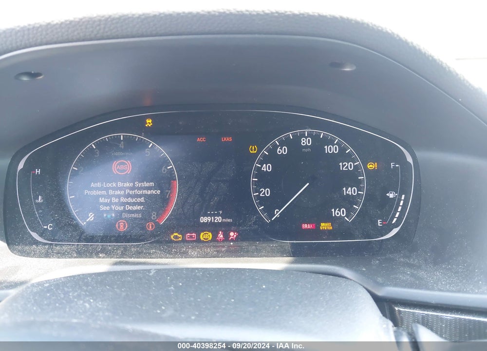 2019 HONDA ACCORD SPORT VIN: 1HGCV1F31KA063791