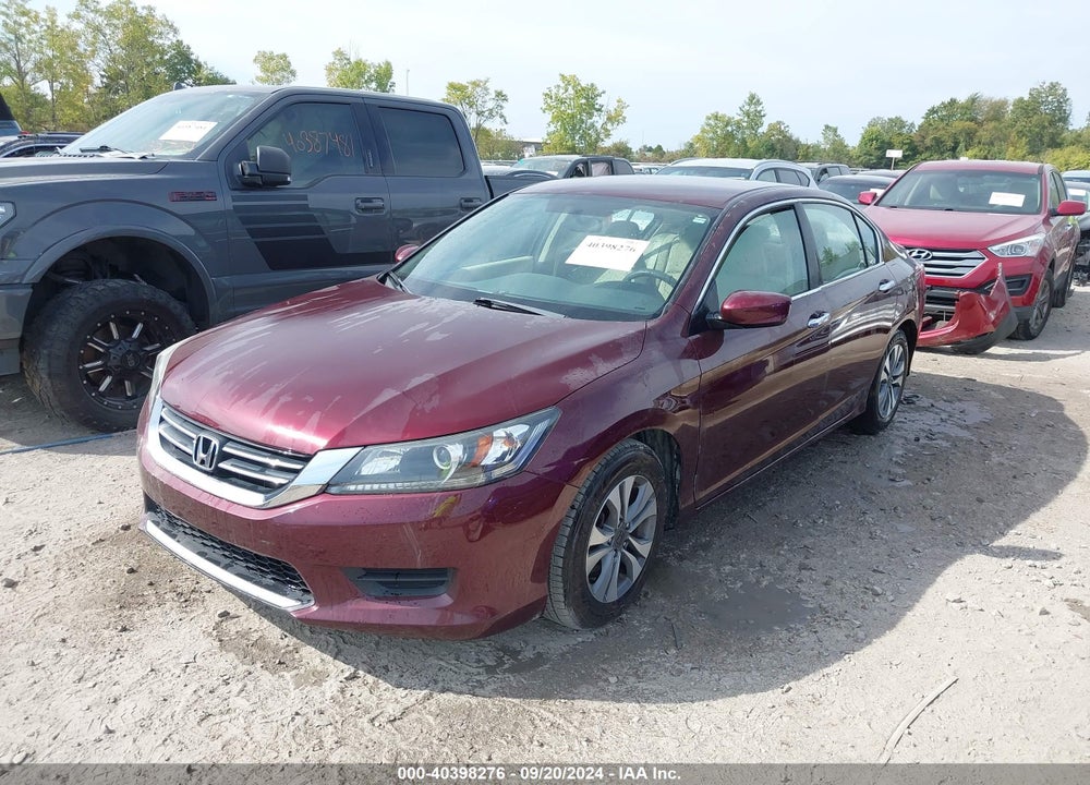 2015 HONDA ACCORD LX VIN: 1HGCR2F33FA064750
