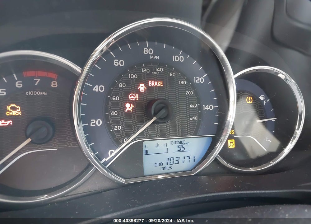 2016 TOYOTA COROLLA LE VIN: 5YFBURHE9GP409535