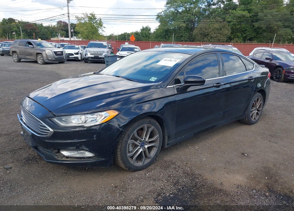 2017 FORD FUSION S VIN: 3FA6P0G77HR369058