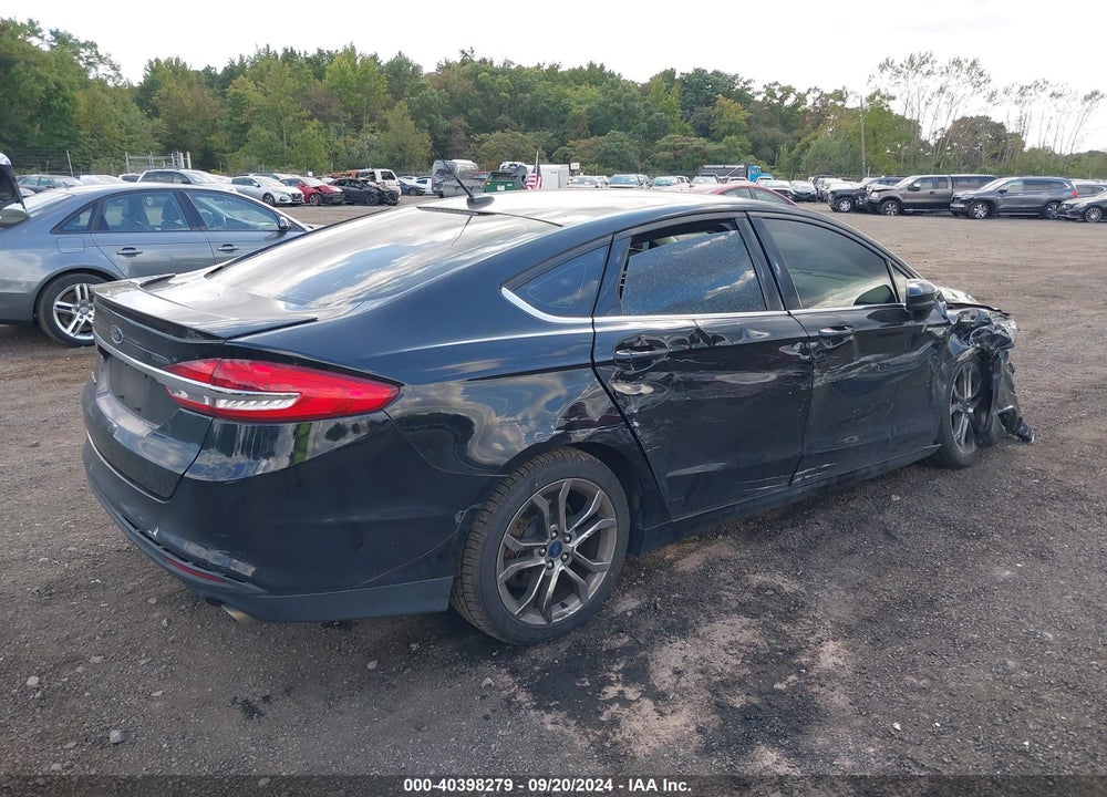 2017 FORD FUSION S VIN: 3FA6P0G77HR369058
