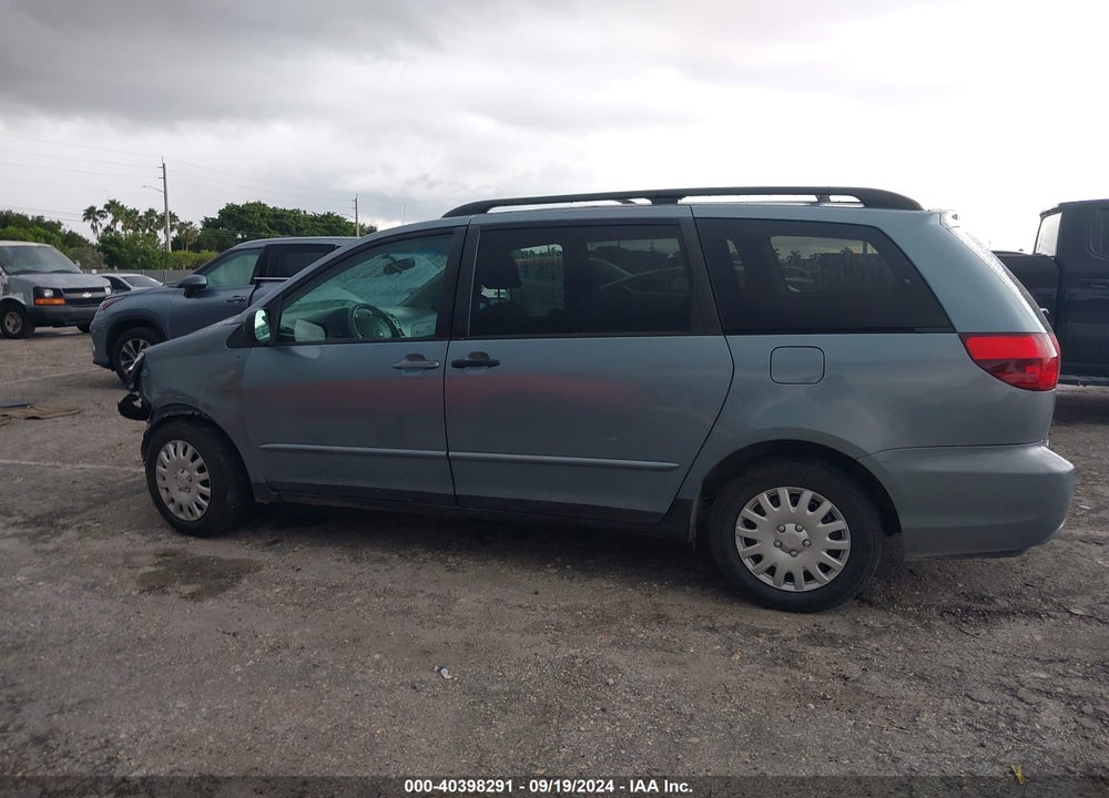 2005 TOYOTA SIENNA LE VIN: 5TDZA23C25S279882