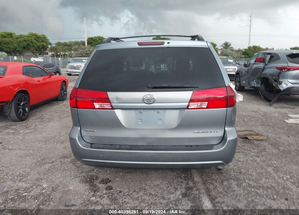 2005 TOYOTA SIENNA LE VIN: 5TDZA23C25S279882