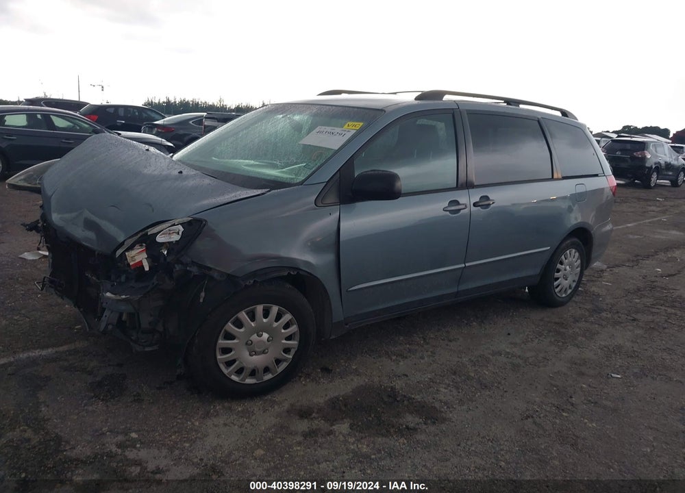 2005 TOYOTA SIENNA LE VIN: 5TDZA23C25S279882