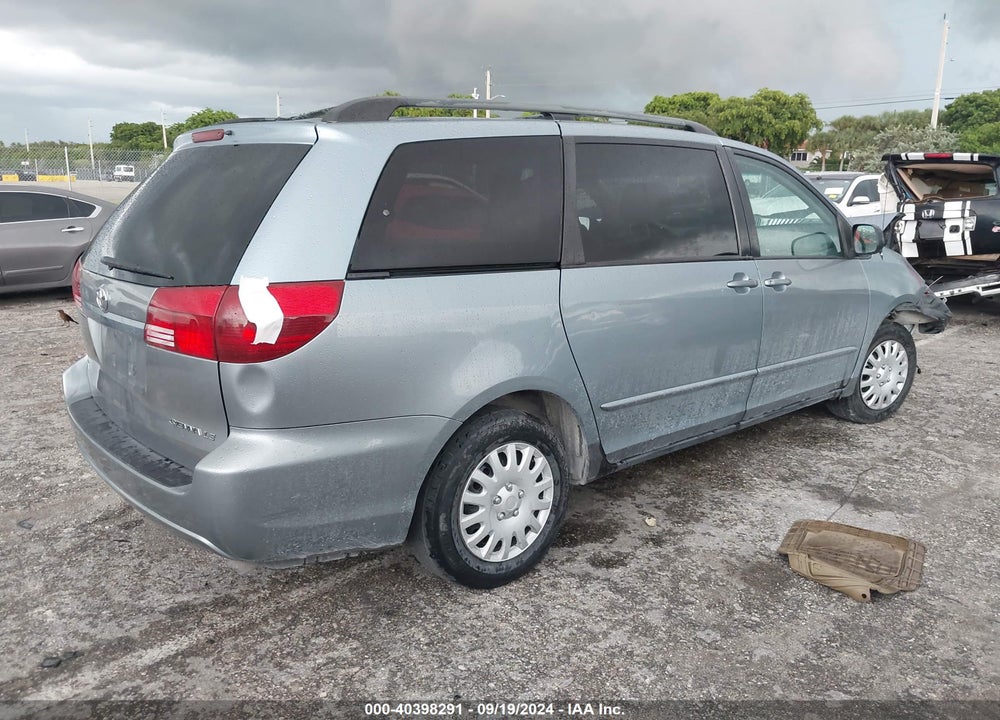 2005 TOYOTA SIENNA LE VIN: 5TDZA23C25S279882