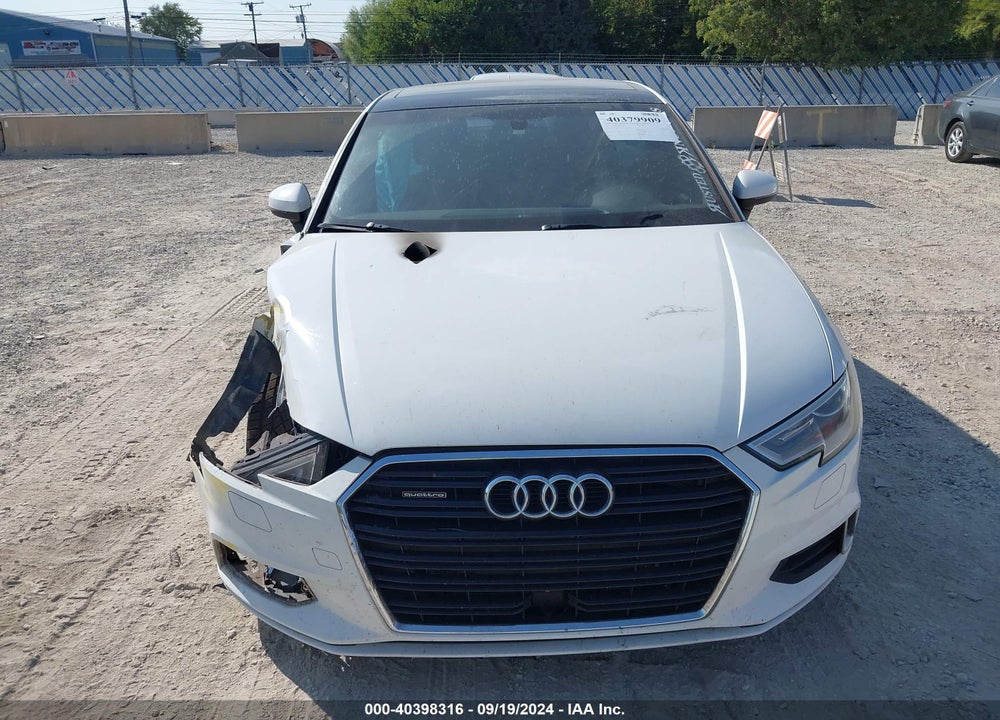2017 AUDI A3 2.0T PREMIUM VIN: WAUB8GFF4H1043118