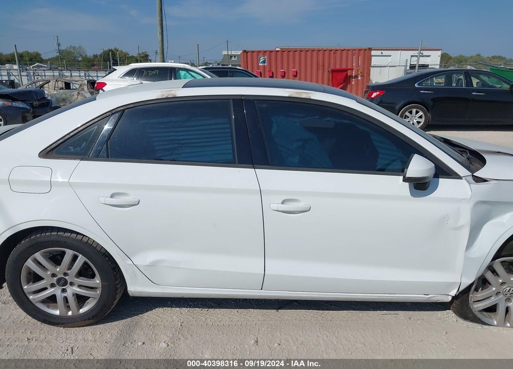 2017 AUDI A3 2.0T PREMIUM VIN: WAUB8GFF4H1043118