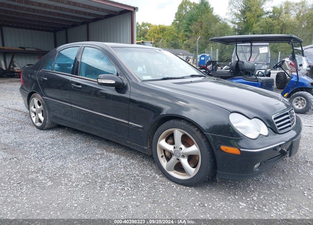2004 MERCEDES-BENZ C 230 KOMPRESSOR SPORT/SPORT VIN: WDBRF40J04A617452