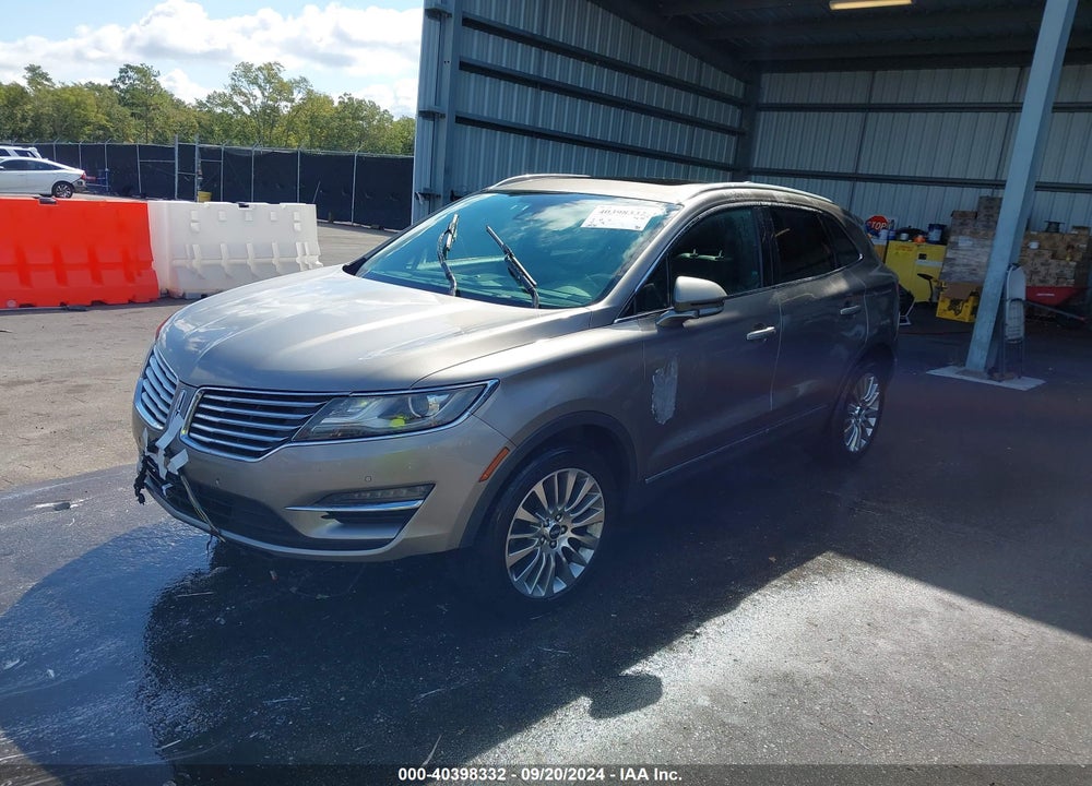 2016 LINCOLN MKC RESERVE VIN: 5LMCJ3D95GUJ12700