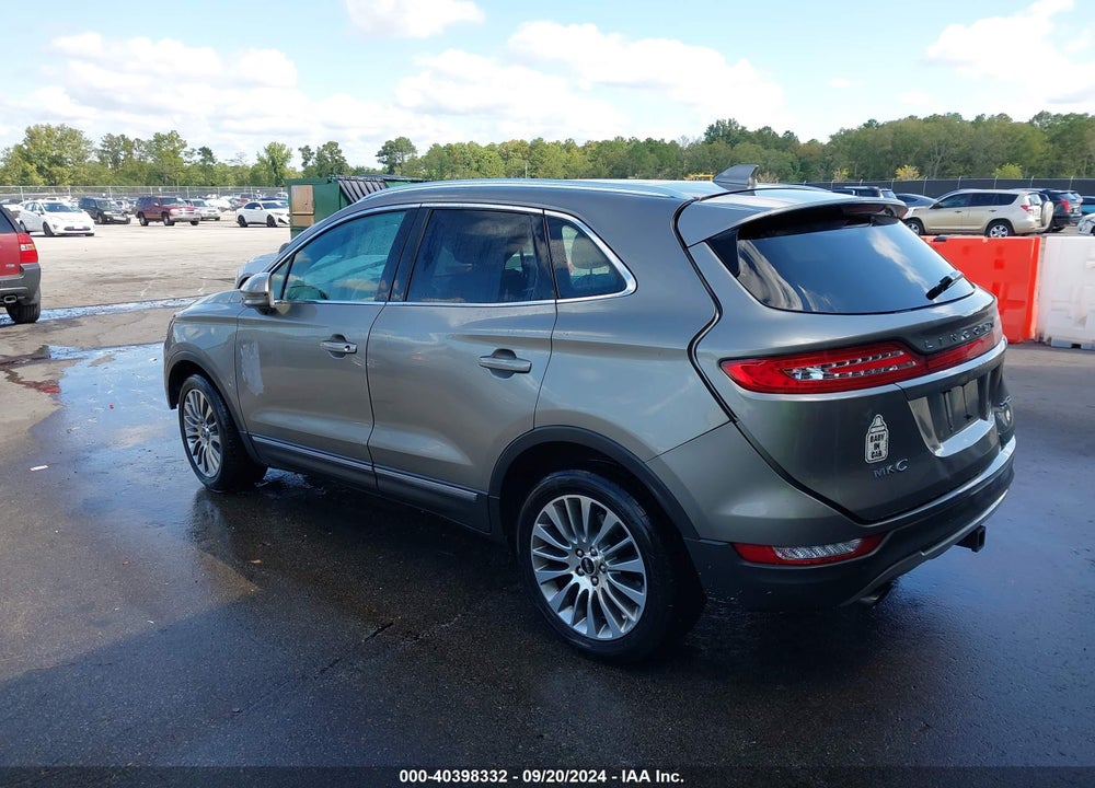 2016 LINCOLN MKC RESERVE VIN: 5LMCJ3D95GUJ12700