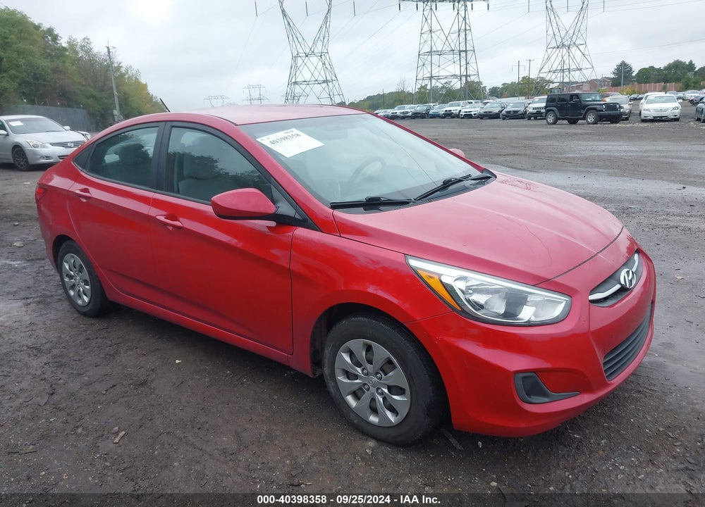 2017 HYUNDAI ACCENT SE VIN: KMHCT4AE6HU275524