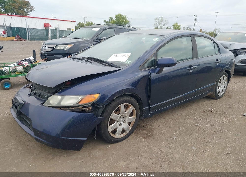 2008 HONDA CIVIC LX VIN: 1HGFA16528L048126