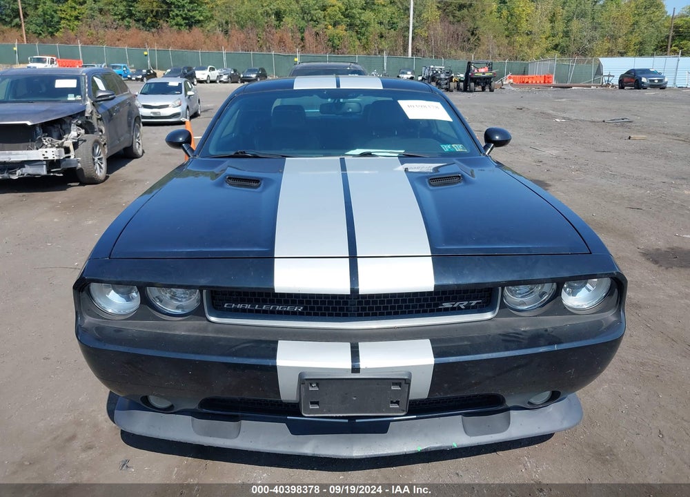 2012 DODGE CHALLENGER SRT8 392 VIN: 2C3CDYCJ8CH204568
